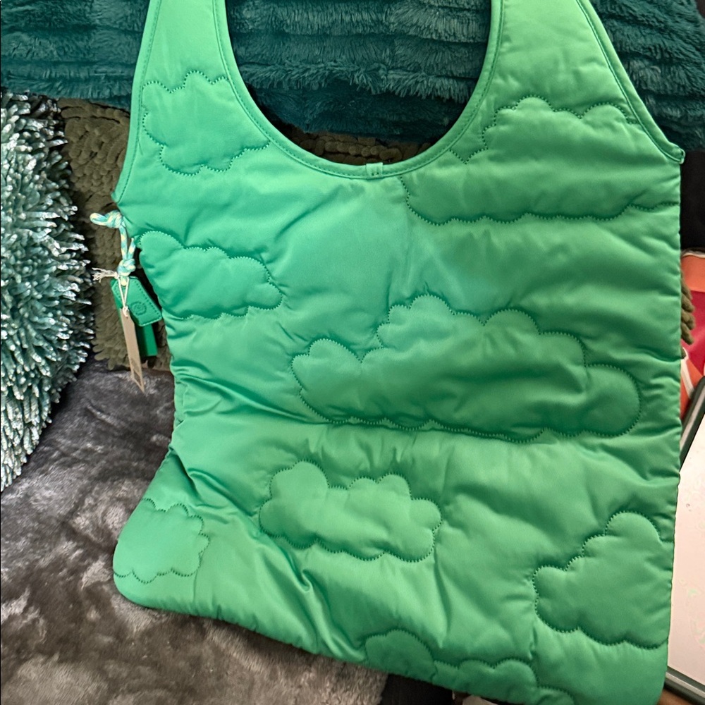 Coach green Quilted Tote Bag - Picture 8 of 8